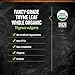 Frontier Co-op Organic Thyme Leaf, Fancy-Grade, 16 Oz, Bulk Bag - Add to Marinades, Stuffing, Vegetables, Stews, and Meat
