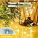 4-Pack Fairy Lights Battery Operated with Timer, Waterproof 16FT 50 LED String Lights Indoor Outdoor, Cuttable Starry Fairy Lights for Home Bedroom Classroom Dorm Wedding Christmas Decor (Warm White)