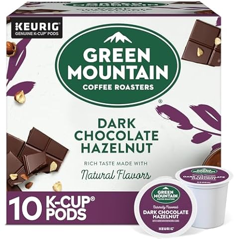 Green Mountain Dark Chocolate Hazelnut Coffee Pods Cover