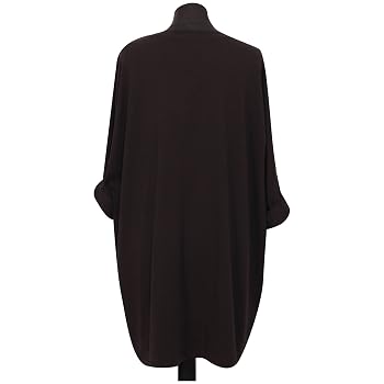 Carcos Plus Size Women's Long Sleeve Henley Top - Animal Print, Color Block, Casual Tunic, XL