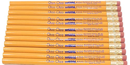Choo Choo, Jumbo Pencil, Steam Engine Train Imprint, 72