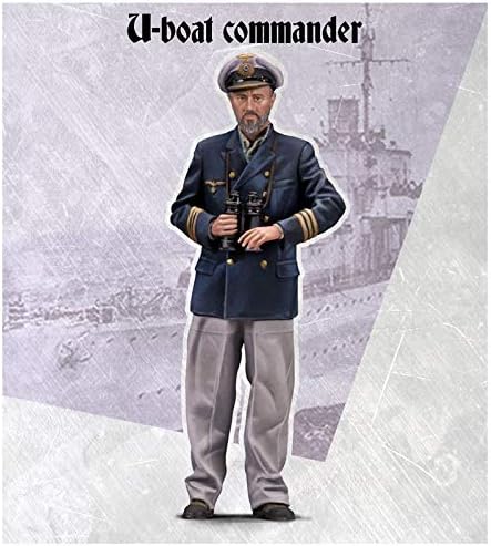 XINGCHANG 135 Figuras Resucitadas Modelo U-Boat Commander Sin Asamblea