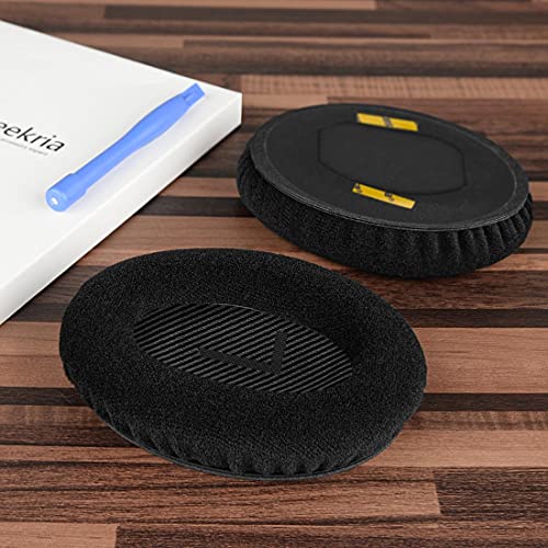 Geekria Comfort Velour Almohadillas para Auriculares Compatibles con Bose QuietComfort QC45/35 II/35/25/15/SE, QC35 II Gaming, AE2/AE2i/AE2w, SoundTrue, SoundLink AE2 miniatura 4