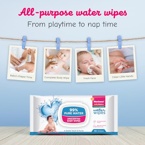 Image of Morisons Baby Dreams 99% Water Wipes