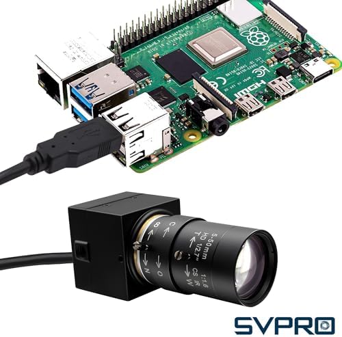 Svpro 5MP USB Camera with 5-50mm Zoom Lens, High Speed 5 Megapixels 30fps Manual Focus Webcam for Computer, 10X Optical Zoom IMX335 UVC Security Cam for Windows, Linux, MacOS, Android — view 7