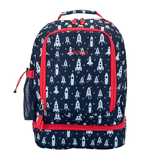 Image of Bentgo Kids 2-in-1 Backpack & Insulated Lunch Bag with Padded Straps