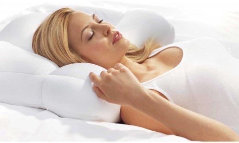 2 Pack Queen Size, Tony Little Hypoallergenic Micropedic Therapy Pillows