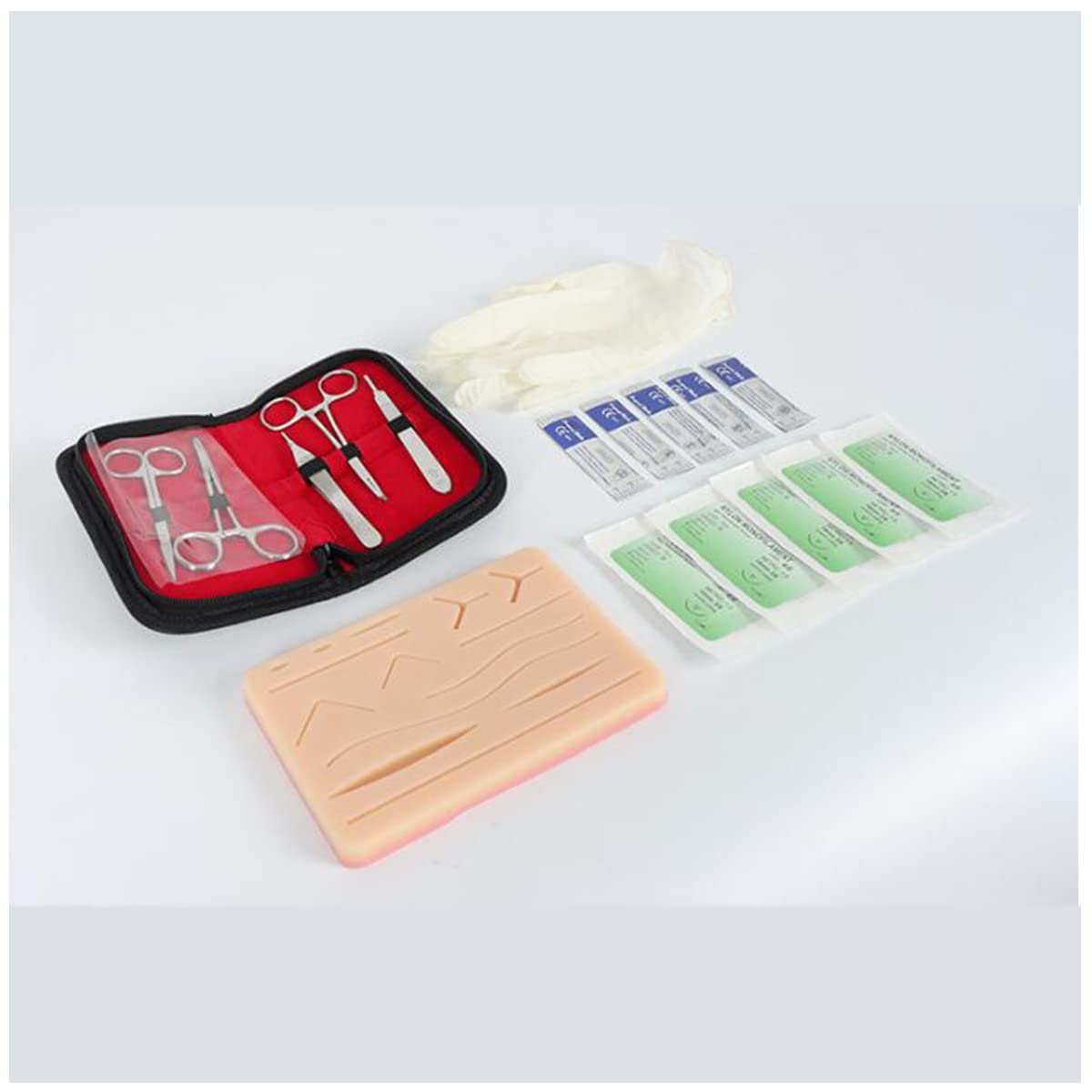 Buy Wound Suture Practice Kit, Medical Student Wound Suture Kit, Suture