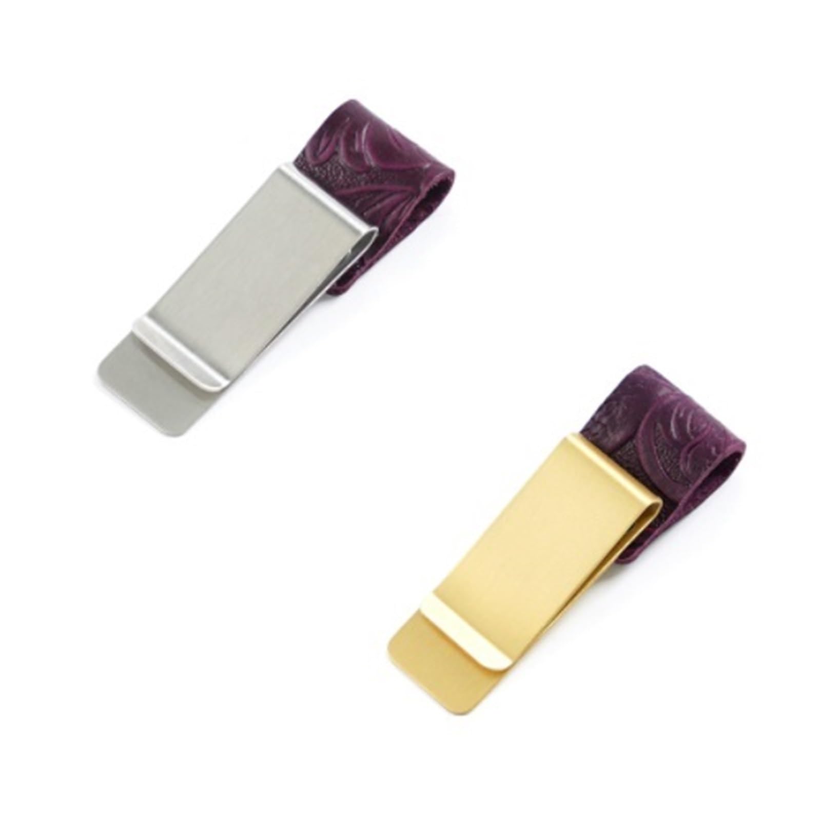 Mlyvax Leather Pen Holder Clip for Traveler Notebook Journals, Brass Bookmark Clips Book Pages Divider for School Stationery(32pcs,Brass)