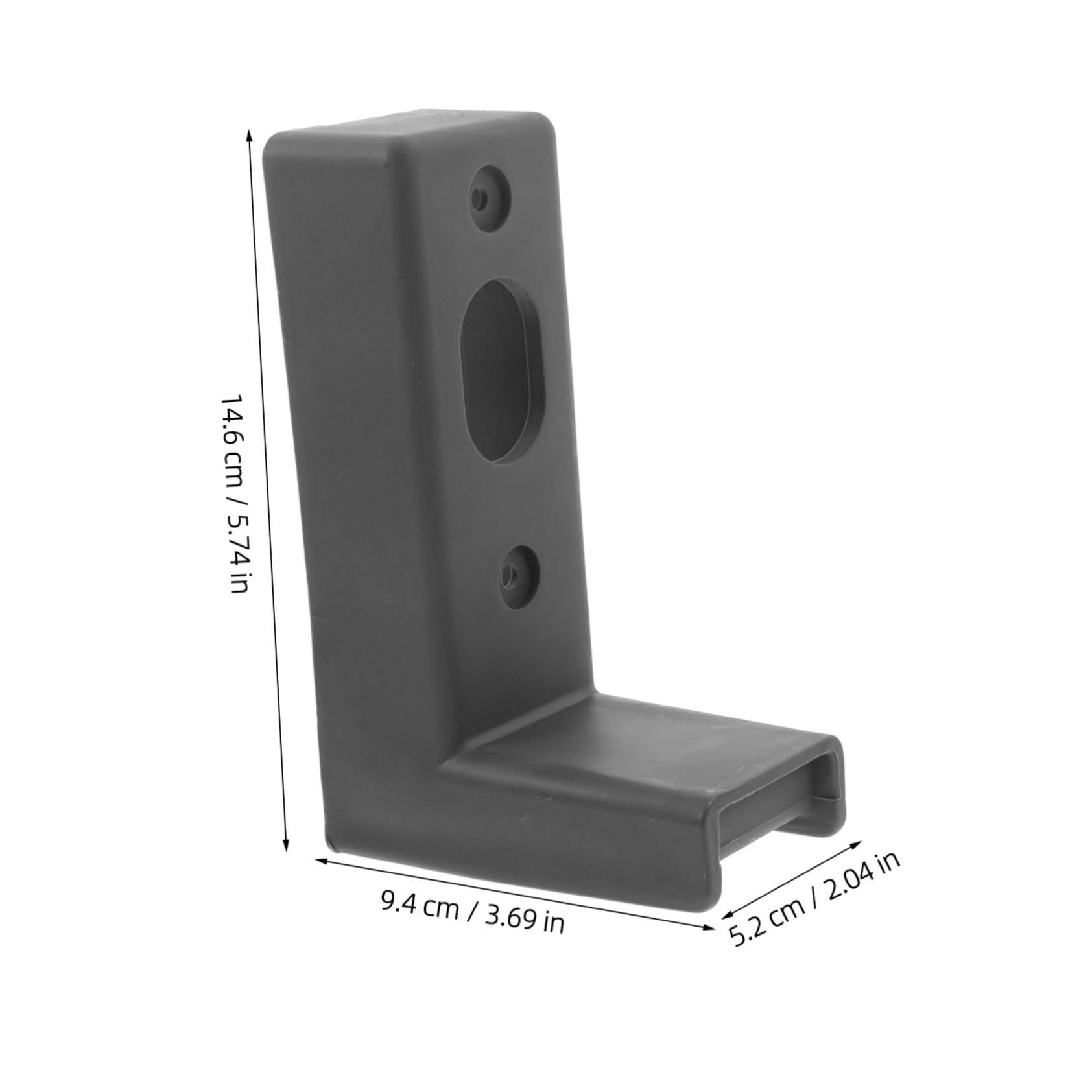 ibasenice Gym Home Accessories Barbell Hanger 2 Pcs Barbell Rack Stand Squat Rack Attachments Hooks Wall Mount