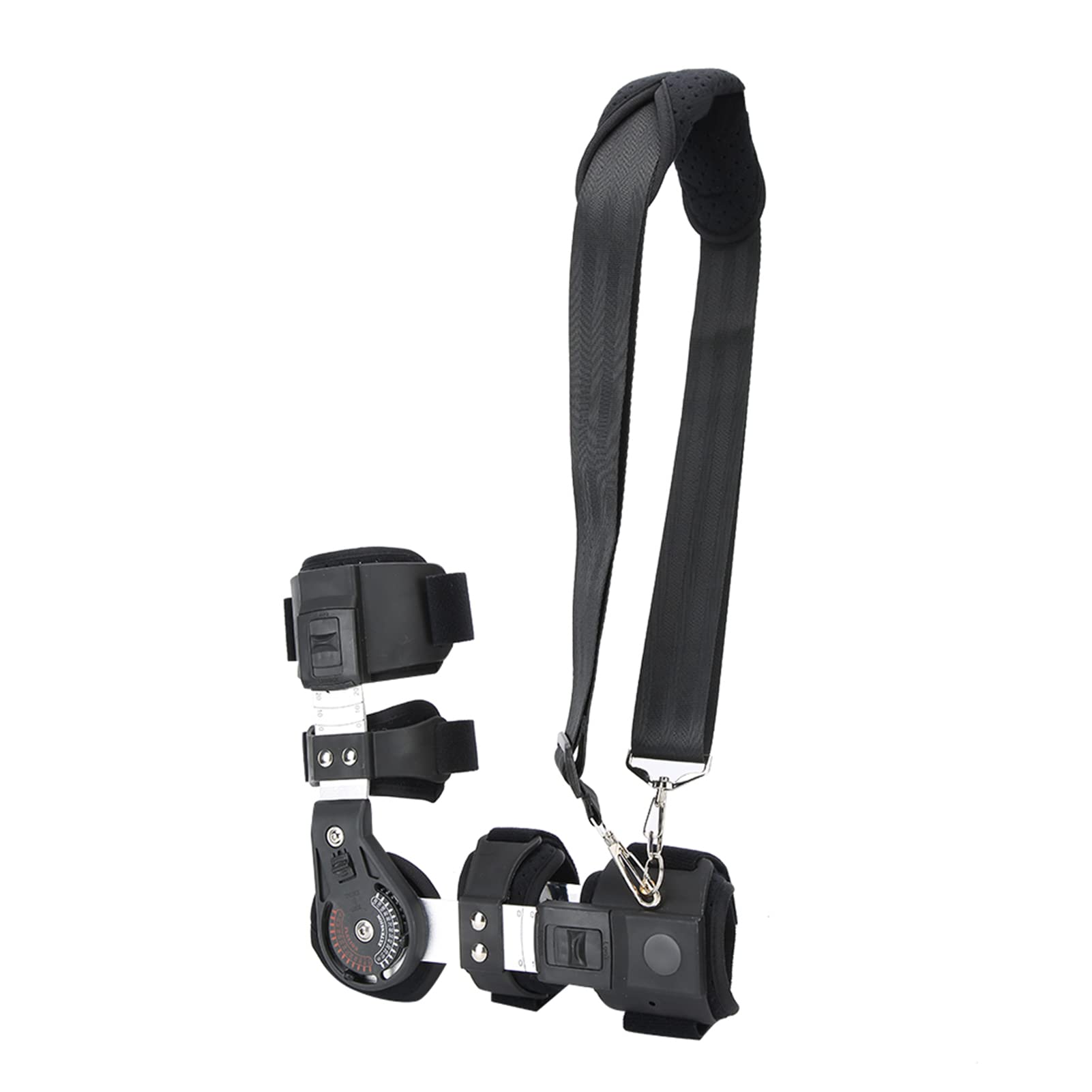 Attelle de coude, attelle de soutien de réadaptation de fracture du coude respirante réglable attelle de coude universelle avec attelle de stabilisation de fronde pour bras droit