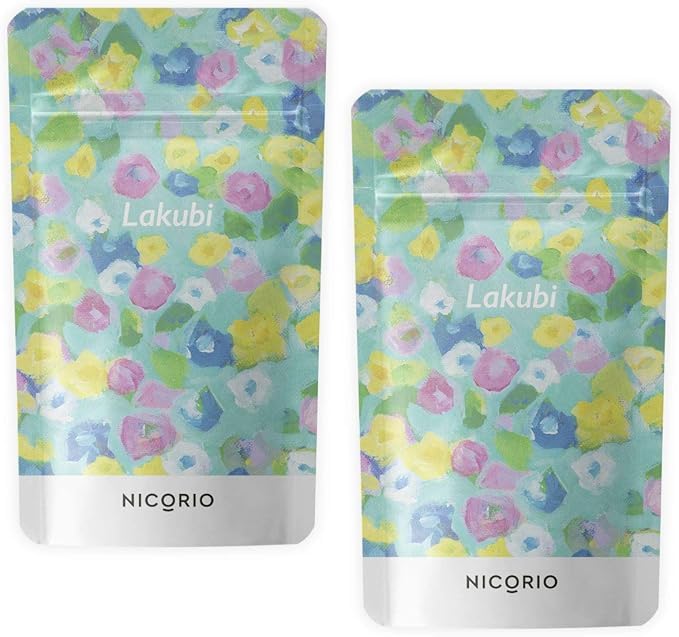 Amazon | NICORIO ニコリオ Lakubi ラクビ 2袋62粒 【約1,700万