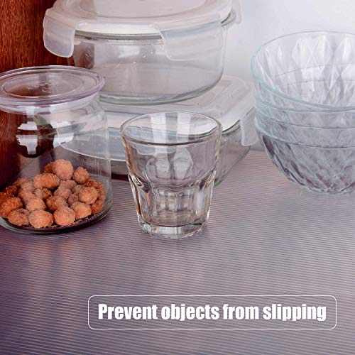 image for Uknown Shelf Liner, 17.5 Inch x 20 FT Cabinet Liner, Non-Slip Non-Adhe