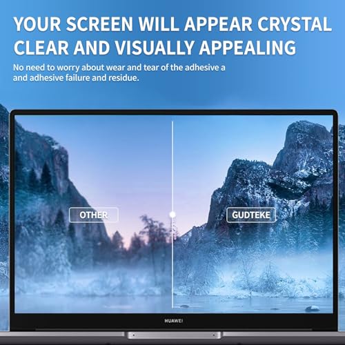 Image of Laptop Privacy Screen 13.3 inch, 9H Hanging Privacy Screen for Laptop for 16:9, Acrylic HD Eye Protection Anti Glare Blue Light Laptop Screen Privacy Filter