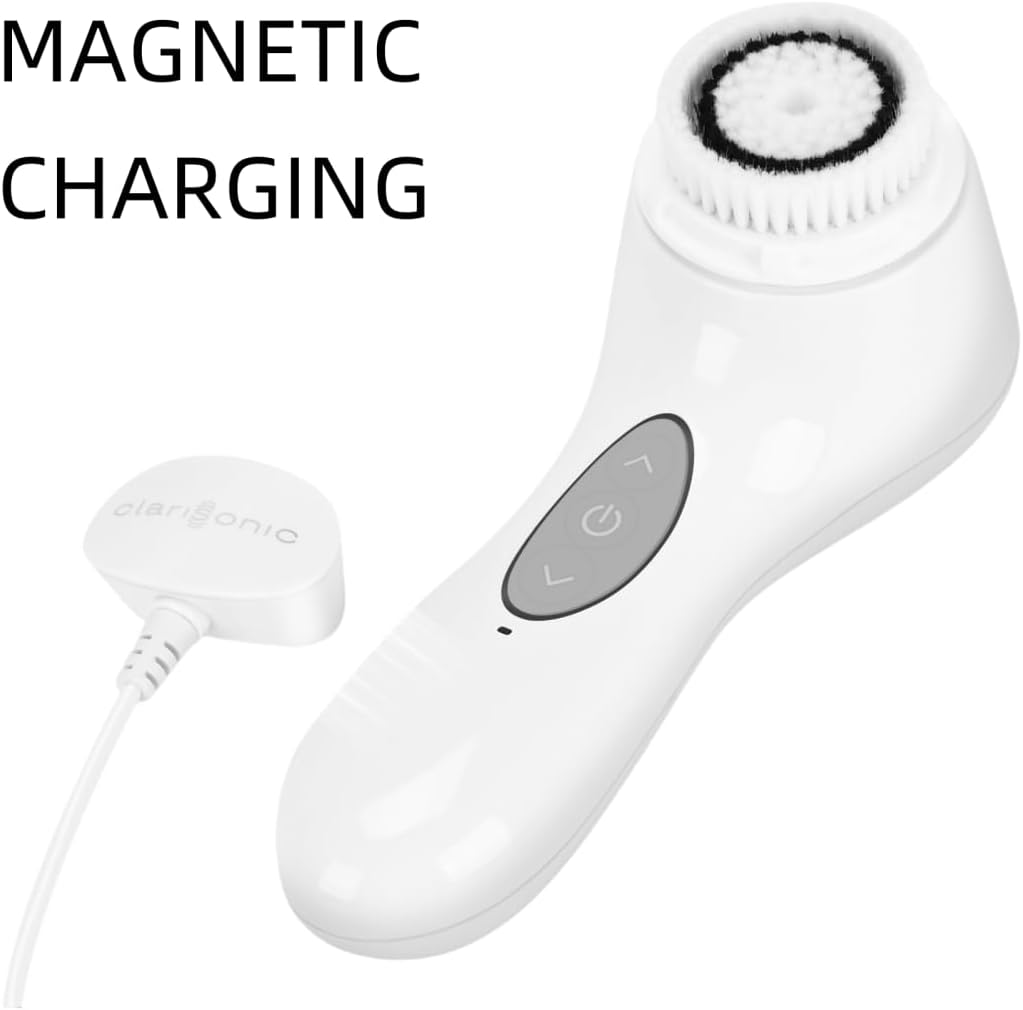 Clarisonic ARIA Sonic Facial Cleansing System, Electric Face Brush (White) - Image 3