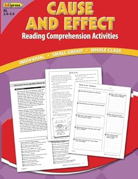 Paperback Cause and Effect Reading Comprehension Activities: Individual Small Group Whole Class Book