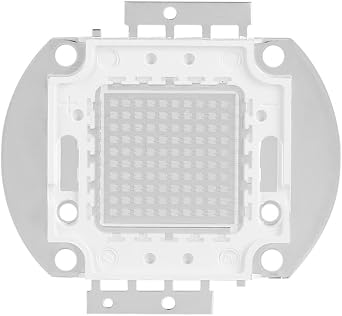 Zerodis High Power Led Chip, 100W UV395-400Nm LED UV Ultraviolet Lights Emitter Components Diode Ultra Violet Bulb Lamp Beads DIY Lighting for DIY Hydroponic Aquarium Growing Lamps Scannin