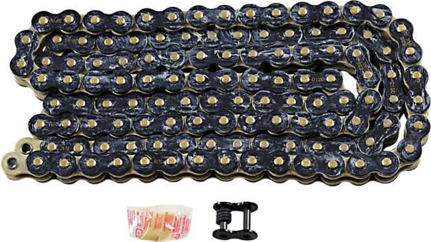 ATV&UTV Replace Parts & Accessories for RK 530 Max-X Chain 120 Links Black Gold Mod-BBM45-FV23954