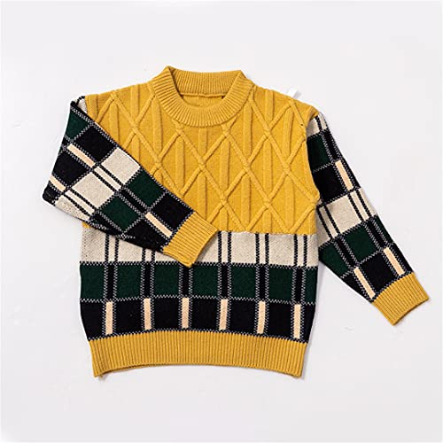 2021 Baby Boys Sweater Autumn Winter Children Knitted Pullover Toddler Sweater3