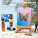 Shuttle Art Acrylfarben Set, 18 Acrylfarben in Flaschen (je 250ml, 8,45oz), hochpigmentierte Acrylfarben, Premiume Acrylfarben für Künstler, Anfänger und Erwachsene auf Steine, Leinwand, Holz geeignet
