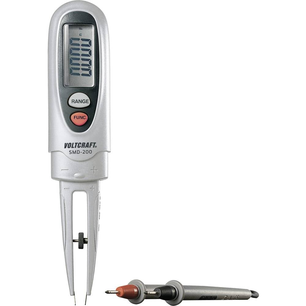 VOLTCRAFT SMD-200 Multímetro digital CAT III 600 V Pantalla (número de puntos): 6000