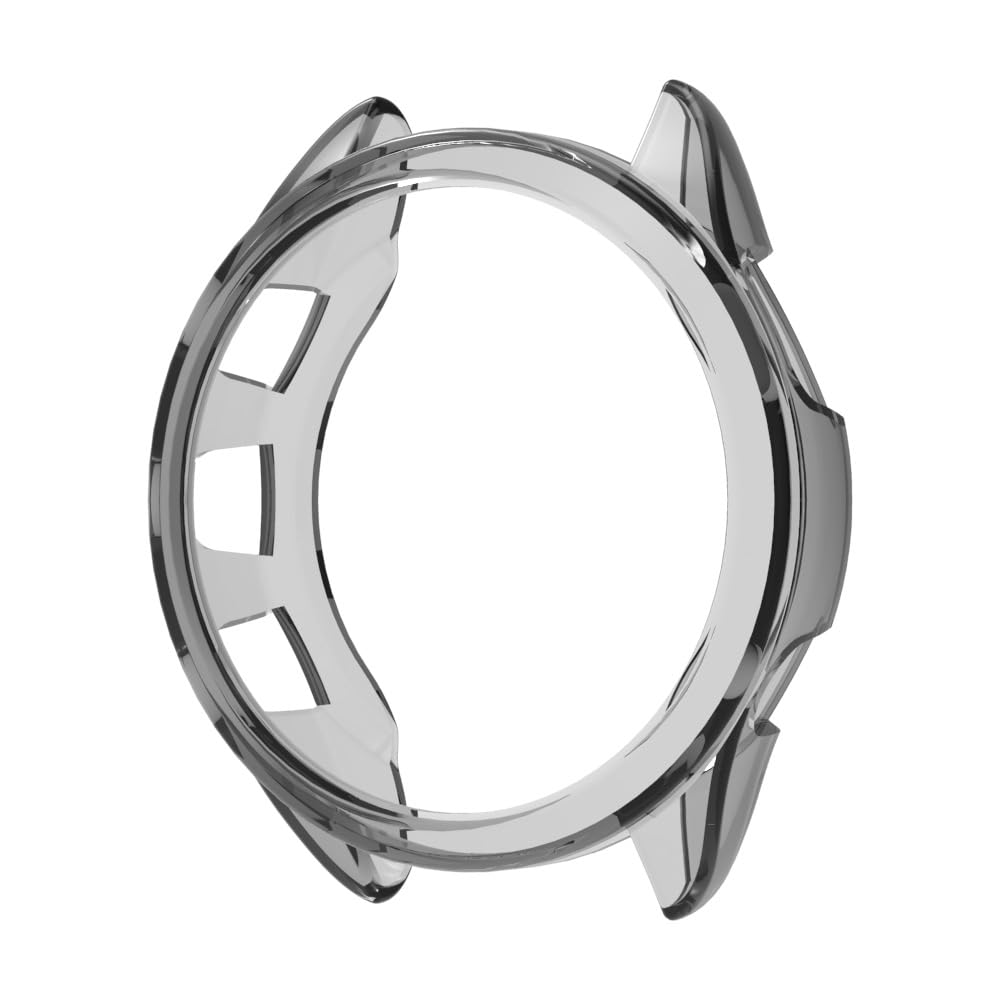 [TRIPLE RIVER] Smart Watch Protective Case / Garmin Forerunner 165 Clear Case for Forerunner 165 Music Cover Clear Transparent Soft TPU Protector Cover Protective Case/Cover Garmin Forerunner 165/165