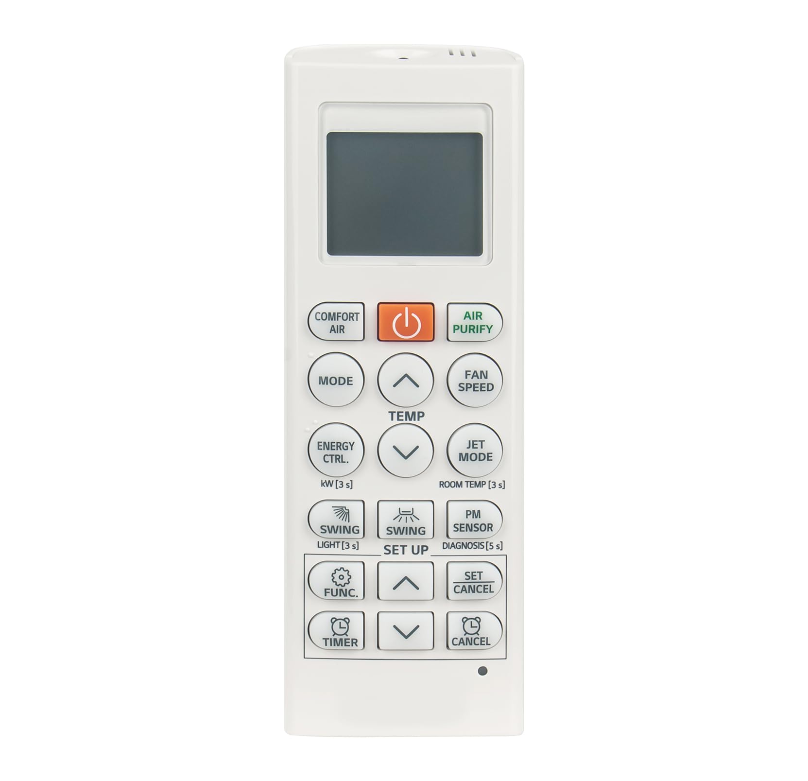 ALLIMITY Sostituisci Condizionatore Telecomando adatto per LG Air Conditioner AC A/C AKB73975615 AKB 73975615