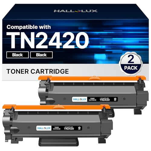 Toner TN2420 compatible Brother résout les impressions pâles sur MFC-L2750DW pack de 2 noirs