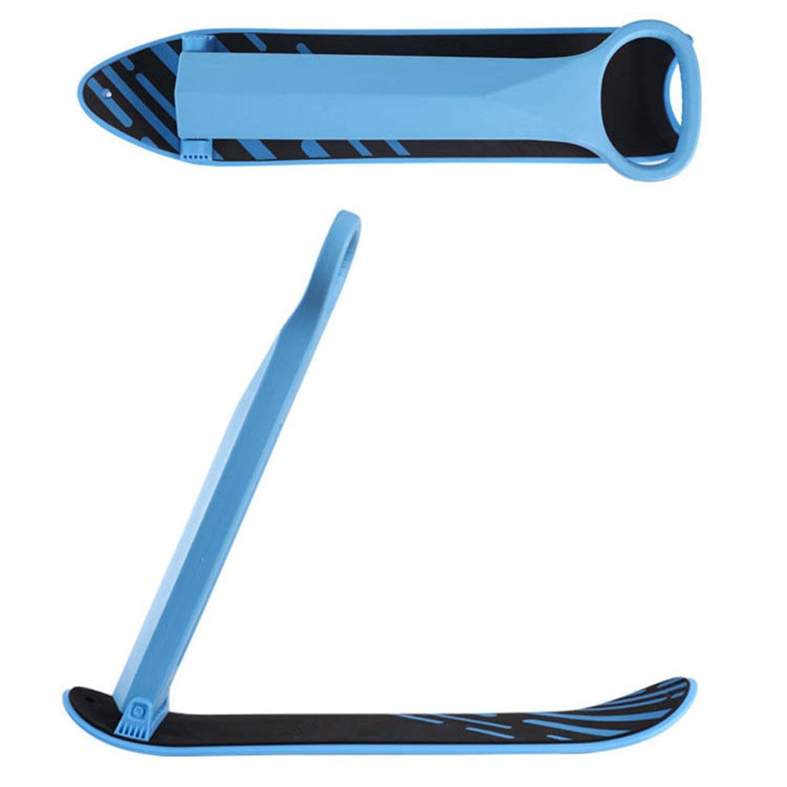 RNXRZANK Ski Scooter Snow Sled for Kids Adults Grass Sand Sliding Sled Heavy Duty Snow