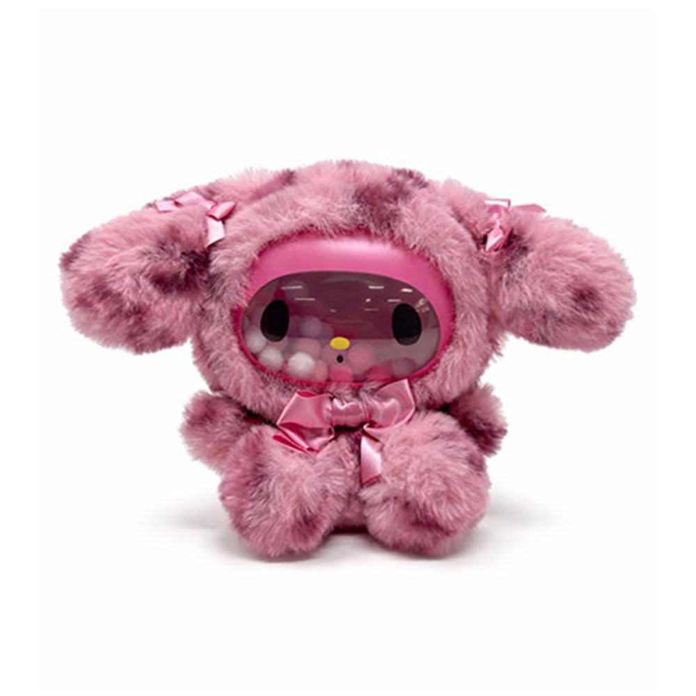 My Melody Clear Puffy Leopard Plush Mascot Sanrio Official Japan