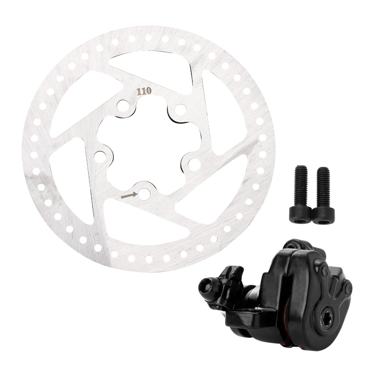 SUPVOX Professional Scooter Brake Set Scooter Caliper Cable Disc Material for e Scooter Replacement