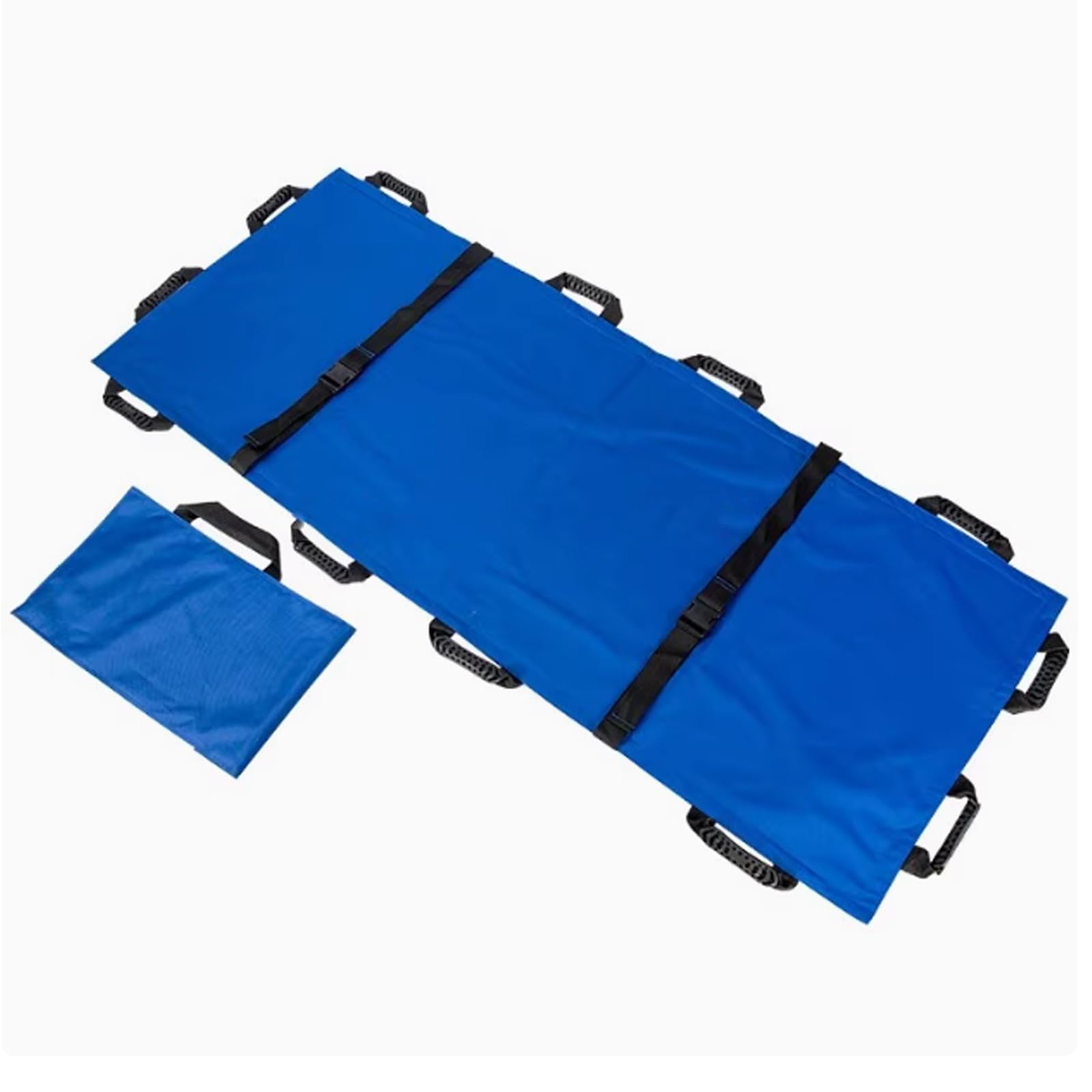 Civière souple portable avec 12 boucles renforcées pour lit médicalisé