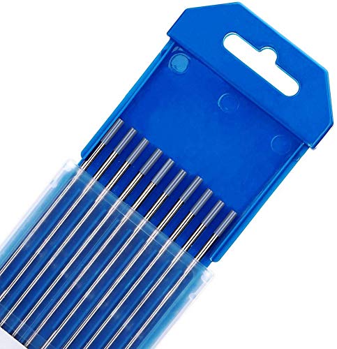 Électrodes Tungstène-cérium WC20 2.4x175mm - Lot De 10, Grises, Pour Soudage TIG DC/AC