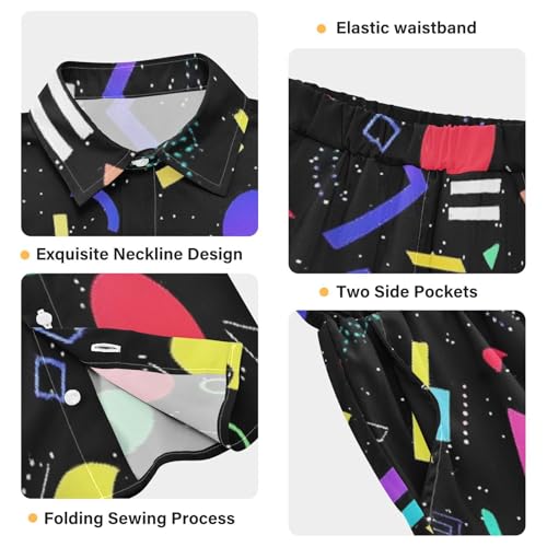 Image of Boccsty Ice Cream Drip Boy Summer Shorts Sets Hawaiian Toddler Boys T-Shirt & Pants 2 Pcs 3T-10T