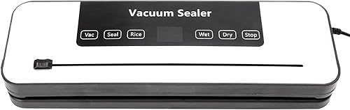 Miniatura 2 de Máquina selladora al vacío, máquina selladora al vacío para guardar alimentos, operación automática de un solo toque, múltiples modos de sellado,