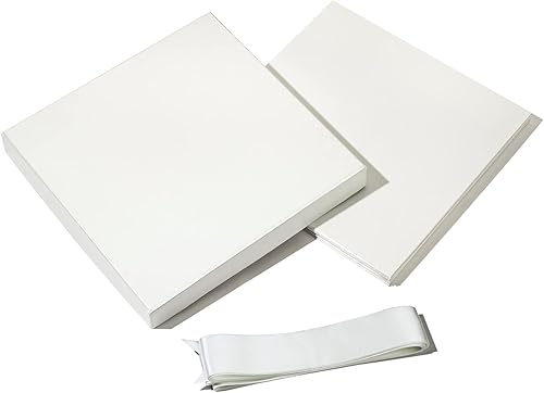 Vista 50 de RUSPEPA Caja de regalo mediana azul real con tapas, cinta y papel de seda, caja de regalo plegable perfecta para cumpleaños, graduación, día