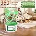 Home Pet Fur & Odor Removal Magic Box, 360°All-Around Coverage, Plant-Based & Safe for Cats & Dogs, Effective Pet Hair & Odor Remover for Indoor & Activity Areas (GREEN-1PC)