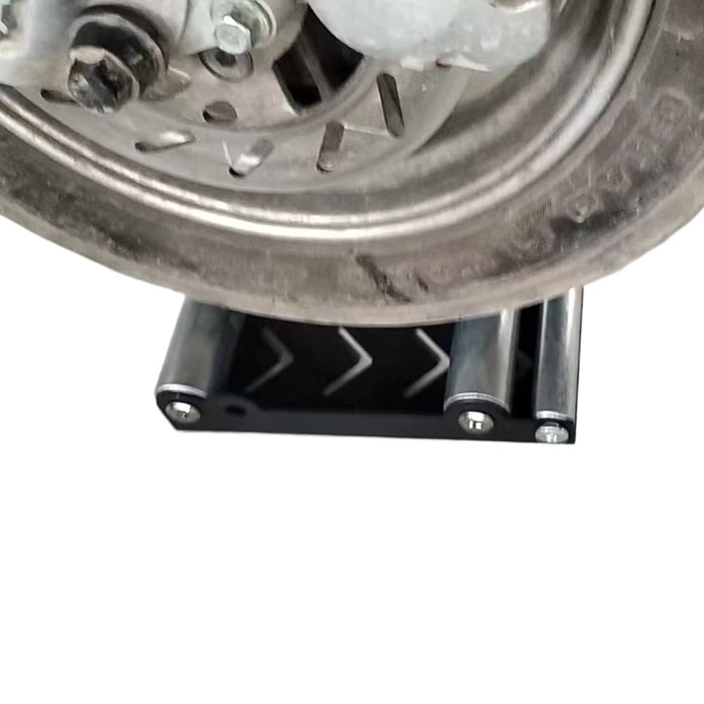 EasyByMall Metall-Motorrad-Reifenreinigungsständer für einfache Wartung und Kettenreinigung