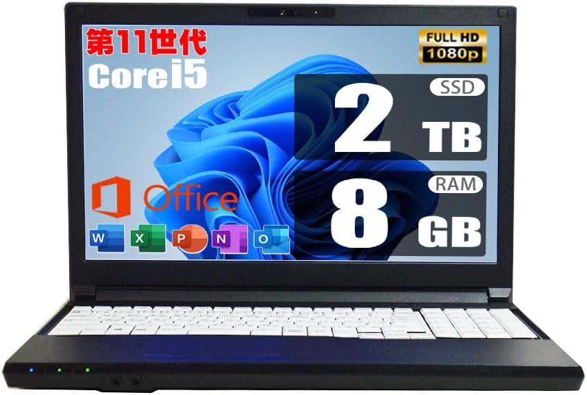 富士通LIFEBOOK A5511 □15.6型 HD (1366×768) - 第11世代 Core i5- メモリ