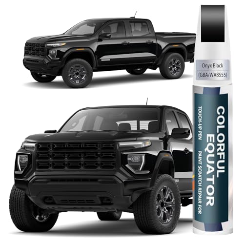 Onyx Black/Void Black(GBA/WA8555) Touch Up Paint for GMC Car Paint Pen Scratch Repair Two-In-One Touch Up Paint Premium Car Scratch Remover for Deep Scratches