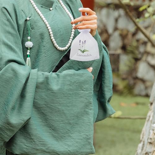 Bolsas de saco de lavanda 20 piezas con cordón miniatura 4