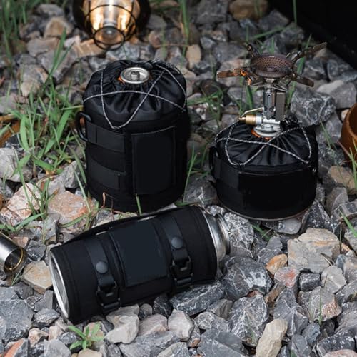Easy to Clean and For Durable Camping Gas Canister Cover Enhance Your Outdoor Experience (Small size)