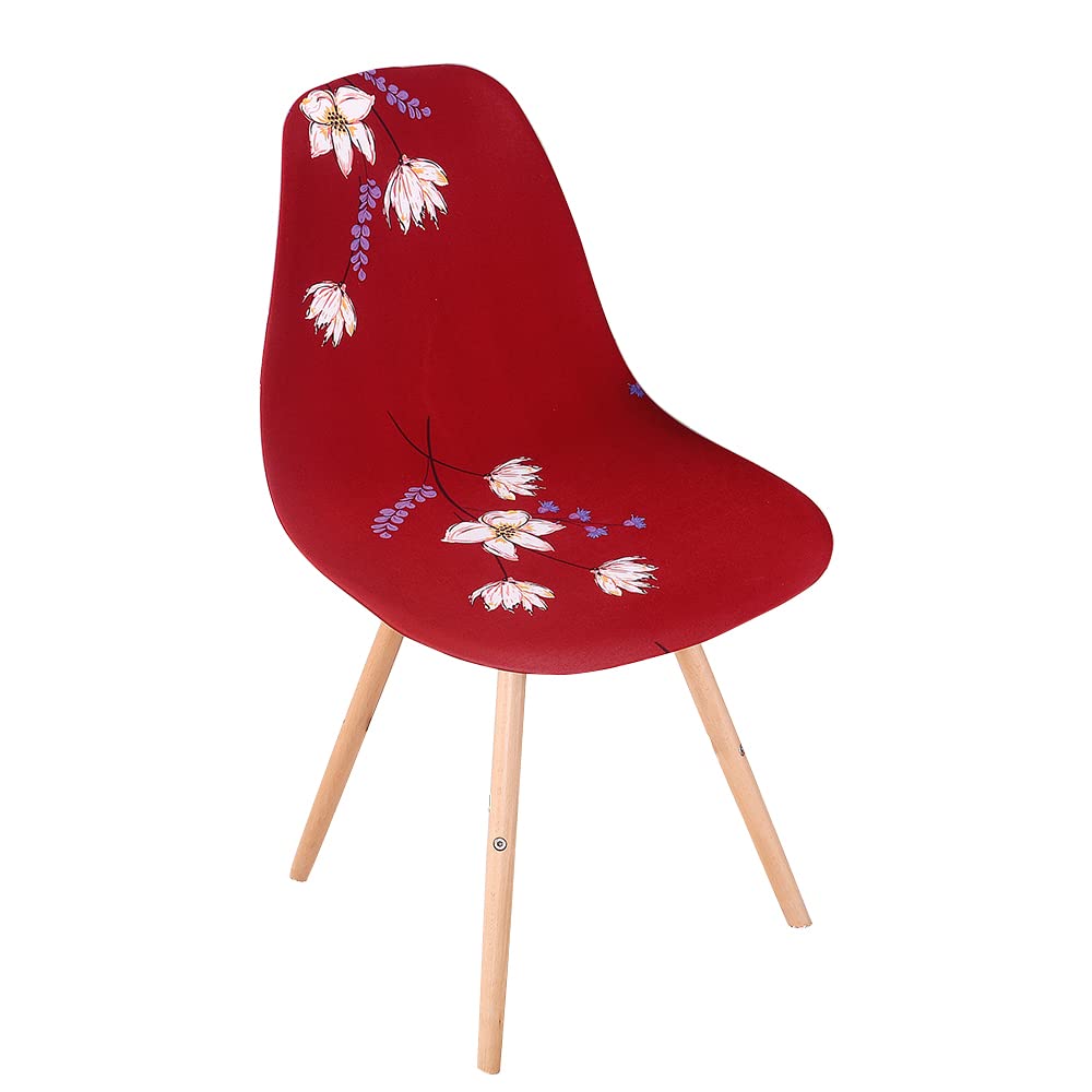 Housses De Chaise Scandinaves Extensibles 4/6 Pièces - Polyester/Élasthanne - Lavable Machine - Protection Anti-Taches