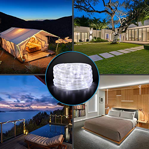 Areful led rope lights outdoor, waterproof strip lights, 12v low voltage with adaptor, connectable and flexible 6 Areful led rope lights outdoor, waterproof strip lights, 12v low voltage with adaptor, connectable and flexible - image 7