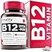 Price comparison product image Vitamin B12 Tablets High Strength Methylcobalamin 1000mcg, B12 Vitamins for Men & Women - Supports Metabolism, Energy Boost, Nerve Function & Memory, Vegan B12 Supplement - 70 Tablets