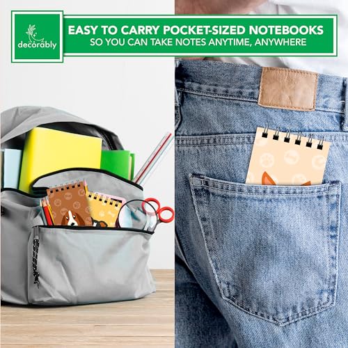 Petit carnet de notes à spirale Decorably pour occuper les enfants sans écrans