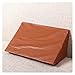 Orthopédique Acide Reflux lit Coiffe Oreiller en Cuir éponge en Cuir élévation élévation Coussin Tampon Triangle Couvre-Oreiller Housse de literie Marron Oreiller Triangulaire 447