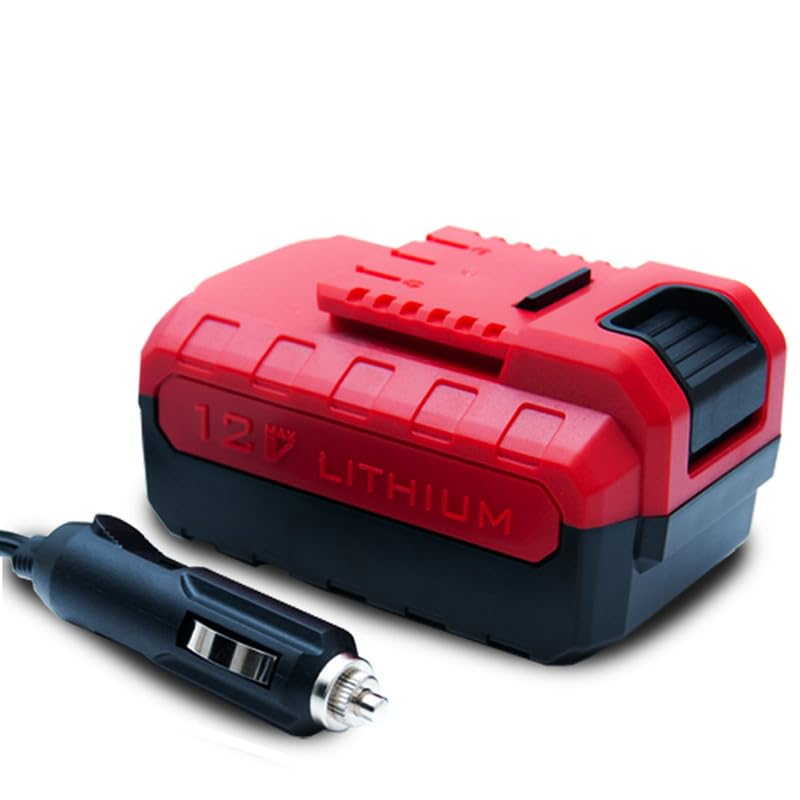 Dragon Winch Elektrische Luftpumpe 12V 150 PSI 10.3 BAR Tragbare Fahrradpumpe und Kompressor mit Akku, LED-Display, Zwei Betriebsmodi | Ideal für Auto, Fahrrad, Motorrad | inc. USB-C Kabel und 3 Düsen