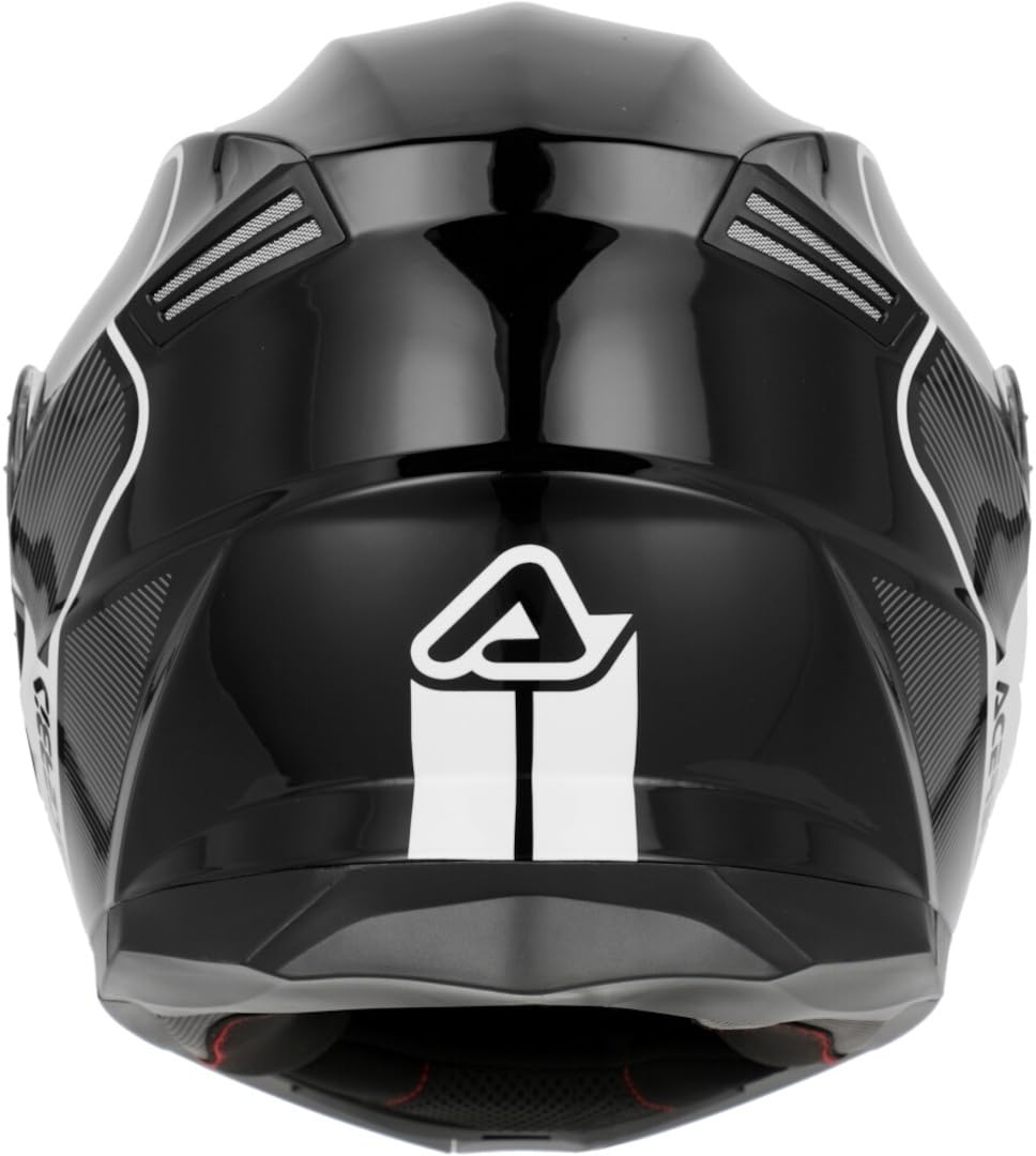 ACERBIS Casco SEREL 2206 Negro/Blanco M