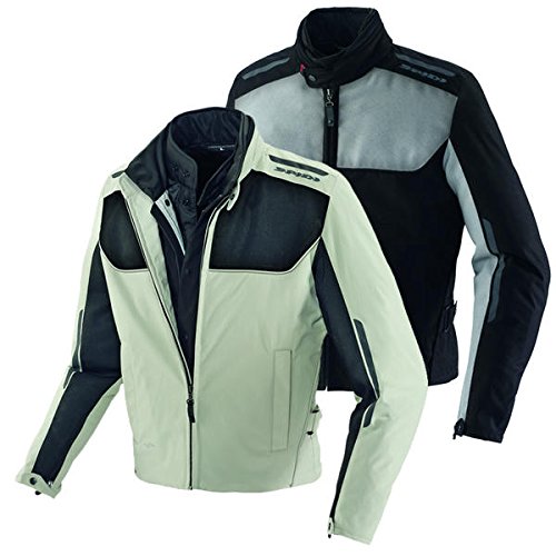 Spidi Netrycom H2Out Veste Textile de Moto, Noir/Gris, M Cover